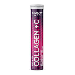Beauty & Co Collagen Effervescent with Vitamin C- Peach Flavour